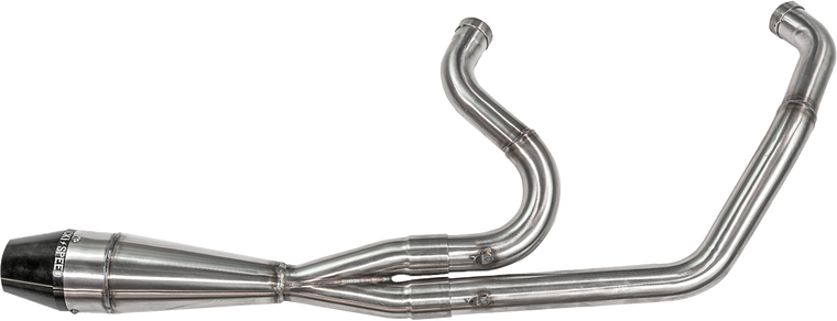 Sawicki - 2in1 M8 Softail Shorty Pipe Brushed Ss - 930-01236