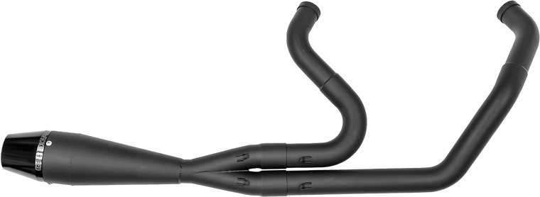 Sawicki - 2in1 M8 Softail Shorty Pipe Black - 930-01237