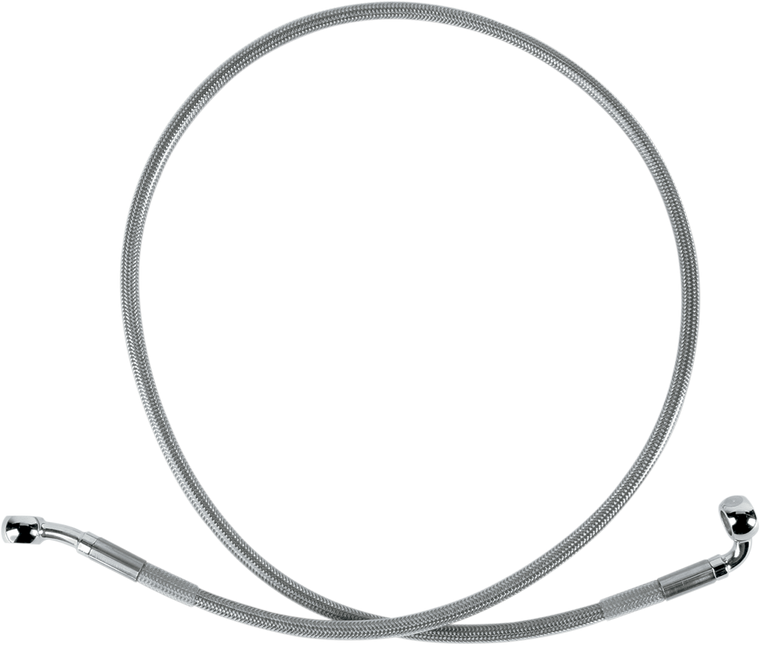 Drag Specialties - Brake Line - Front (Upper) - Stainless Steel - Stainless Steel Brake Line Kit - 640112