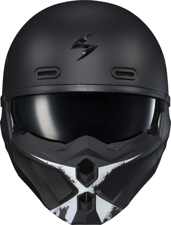 Scorpion Exo - Covert X Face Mask Ray Matte White - 52-730-10