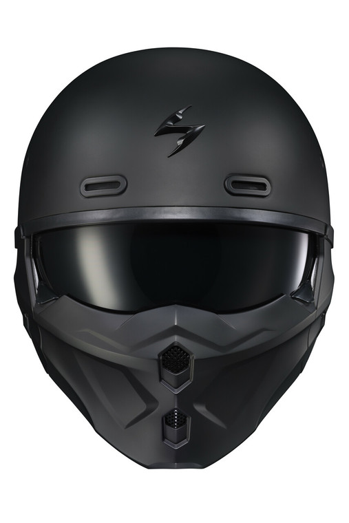 Scorpion Exo - Covert X Face Mask 'x' Matte Black - 52-730-04