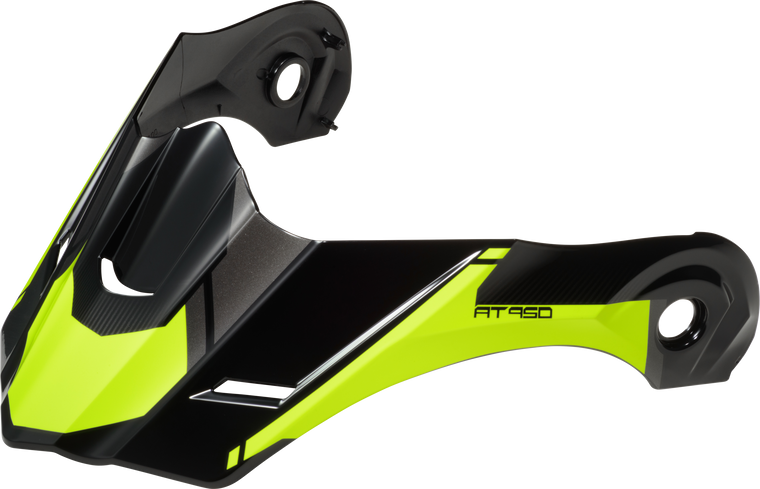 Scorpion Exo - Exo-at950 Helmet Peak Visor Ellwood Hi-vis Street - 52-533-93