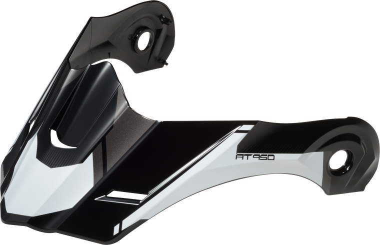 Scorpion Exo - Exo-at950 Helmet Peak Visor Ellwood White - 52-533-96