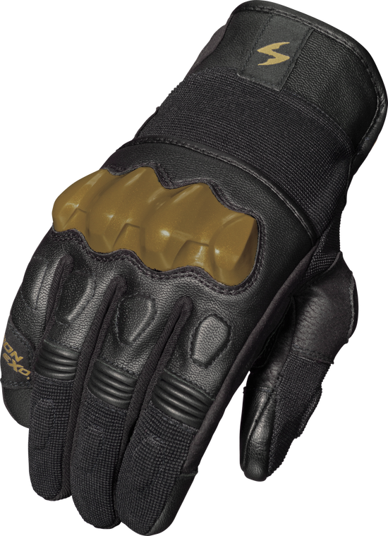 Scorpion Exo - Hybrid Air Gloves Black/gold Sm - G40-083