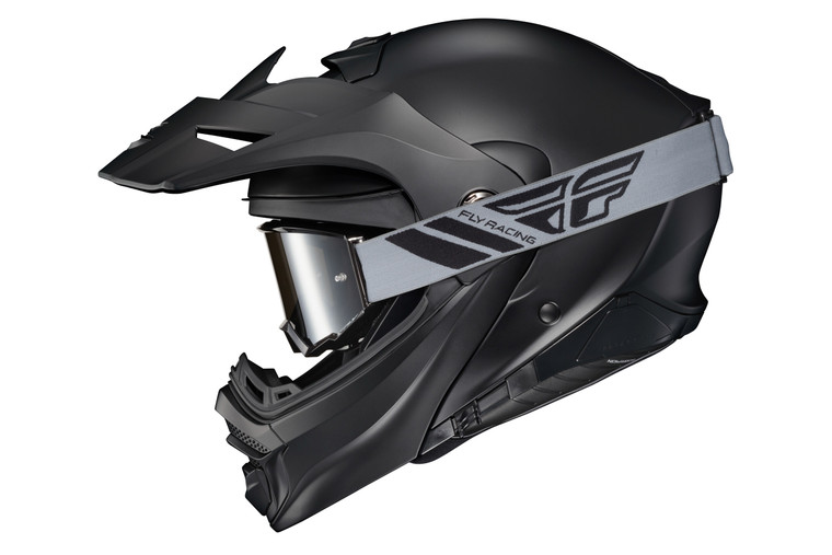 Scorpion Exo - Exo-at960 Modular Helmet Matte Black 2x - 96-0107