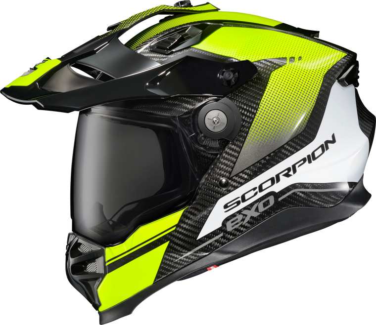 Scorpion Exo - Xt9000 Carbon Full-face Helmet Trailhead Hi-vis Sm - XT9-1013