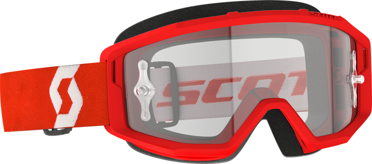 Scott - Primal Goggle Red/white Clear Works - 278598-1005113