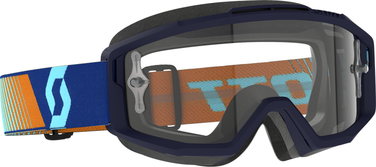 Scott - Split Otg Goggle Royal Blue Orange Clear Works - 285537-7436113