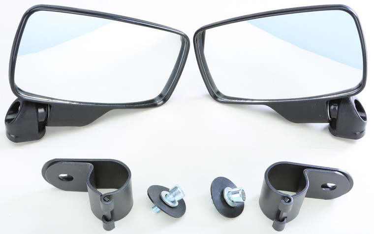 Seizmik - Folding Side Mirror Pair 1.5" Roll Cage - 18081