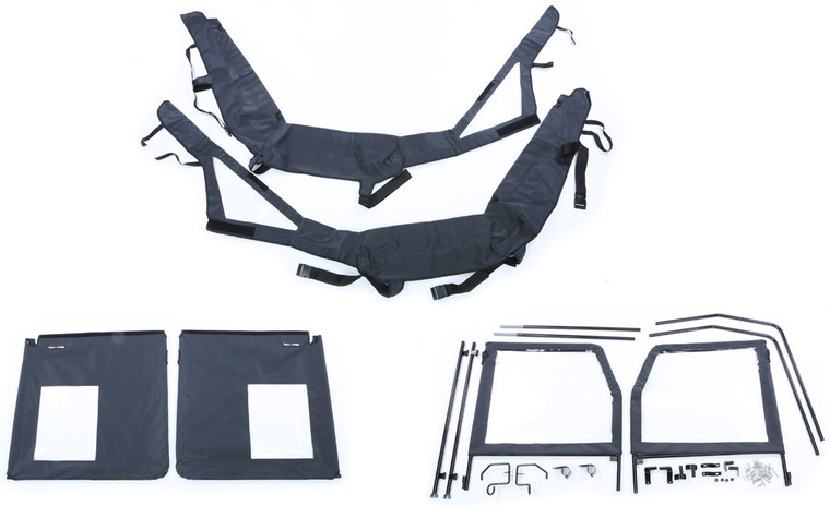 Seizmik - Doors Ranger Mid Size '09-14 W/round Roll Cage Tubes - 6005
