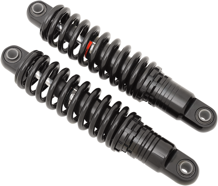 Drag Specialties Shocks - Premium Ride-Height Adjustable Shocks - Black - Standard - 11" - Premium Ride-Height Adjustable Shocks  11.00" - C16-0151AB