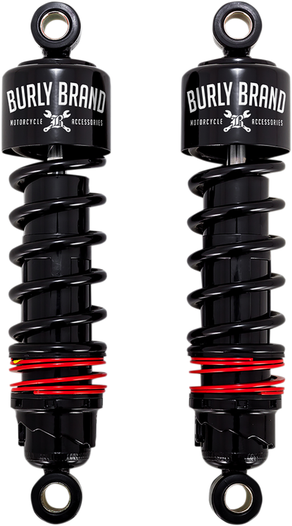 Burly Brand - Slammer Plus Shocks - Black - FLH - Slammer Plus Shocks - B28-1204B