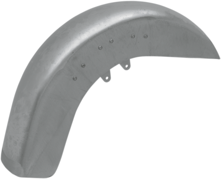 Drag Specialties - Smooth Front Fender - Raw - Steel - Heavy-Duty Front Fender - 51-0608