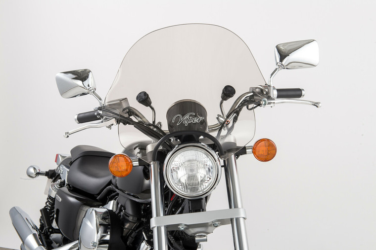 Slipstreamer - Ss-10 Viper W/s Smoke W/chrome Hardware 1 1/4" - SS-10CHR-T-1.25"