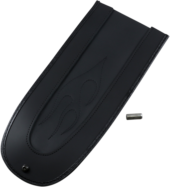 Drag Specialties - Fender Skin - Flame Stitched Automotive-Grade Vinyl Center - Fender Skin  356 mm (14") - 1405-0281