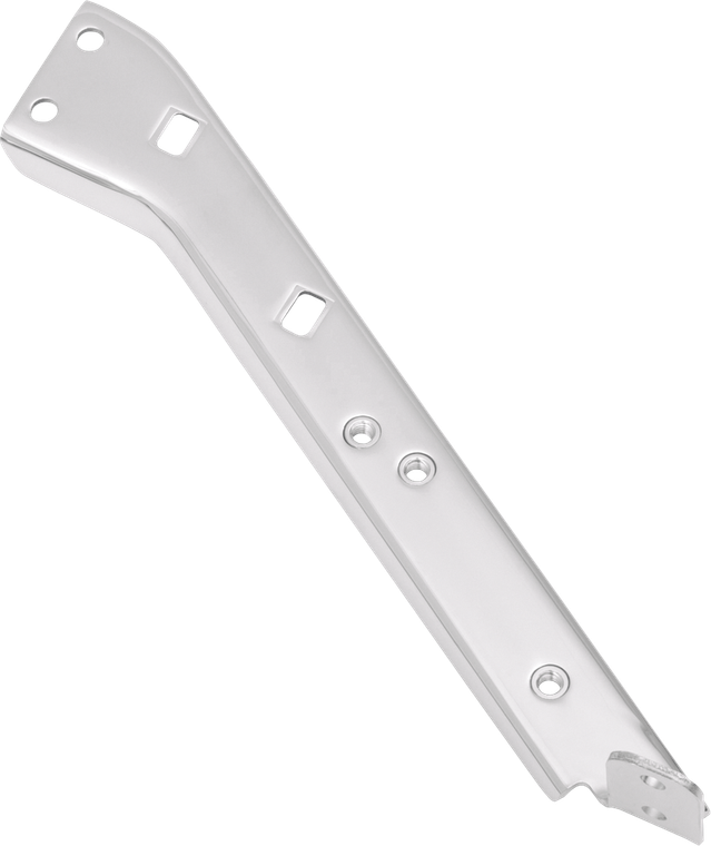 Drag Specialties - Right Saddlebag Rail Support  Bracket - Chrome - Saddlebag Rail Support Bracket - S77-0135R
