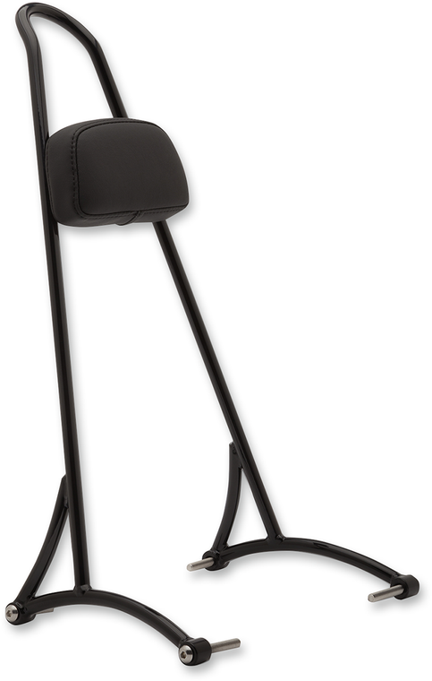 Burly Brand - Tall Sissy Bar - Black - 20" Tall Sissy Bar - B13-1503B