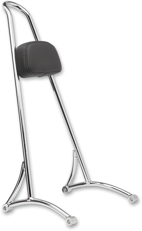 Burly Brand - Tall Sissy Bar - Chrome - 20" Tall Sissy Bar - B13-1503C