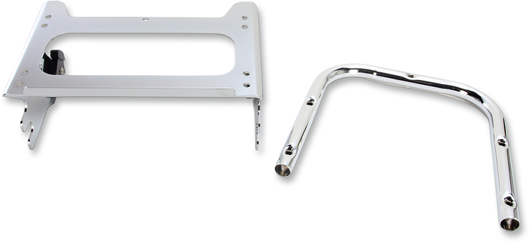 Drag Specialties - Tour Box Mount - Chrome - Quick Detach Tour Box Mount - C77-0082