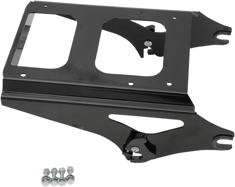 Drag Specialties - Tour Box Mount - Black - Quick Detach Tour Box Mount - C77-0083GB