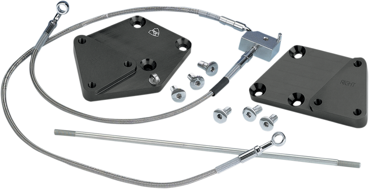 Arlen Ness - Forward Control Extension - 3" - '07-'17 Softail - 3" Foot Control Extension Kit - 07-611