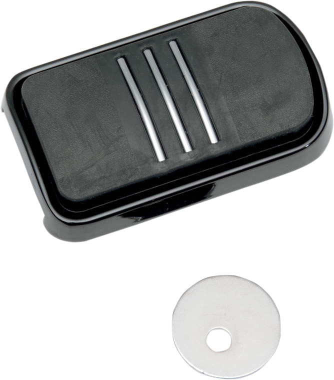 Drag Specialties - Sweeper Brake Pedal - Black - Sweeper Brake Pedal Pad - B35-0221B