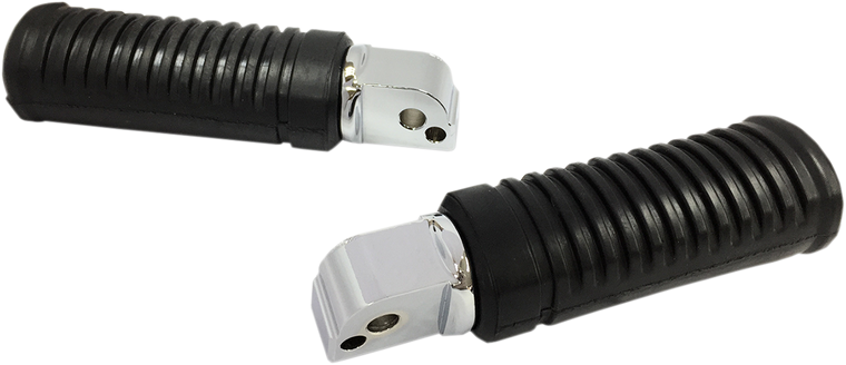 Drag Specialties - Rubber Passenger Pegs - Foot Pegs - P17-0337CK