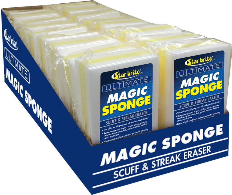 Star Brite - Magic Sponge 18 Display Box - 41018 Star Brite - Magic Sponge 18 Display Box - 41018