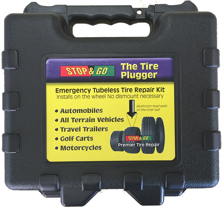 Stop & Go - Deluxe Model Tire Plugger Kit - 1085