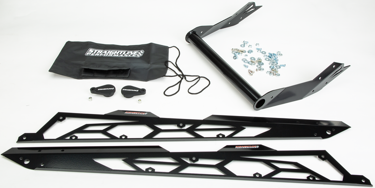 Straightline - Hide 'n' Go Rear Bumper S-d 165" Black - 183-236