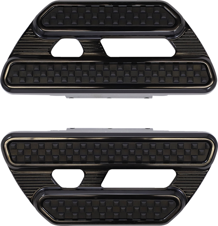 Arlen Ness - Method Passenger Floorboard - Black - Method Passenger Floorboards - 410-026