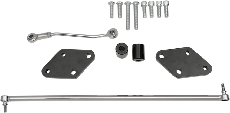 Drag Specialties - Forward Control Relocation Kit - '04-'13 XL - Forward Control Relocation Kit - 77444