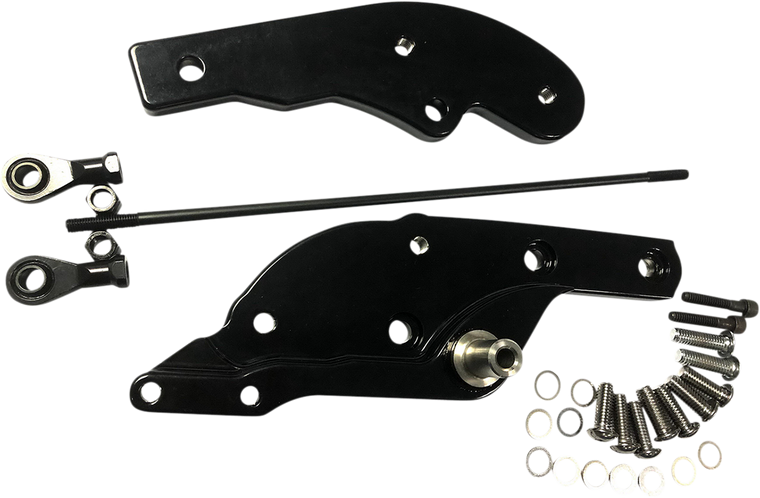 Drag Specialties - Forward Control Extensions - Black - Softail - Forward Control Extension - 56319