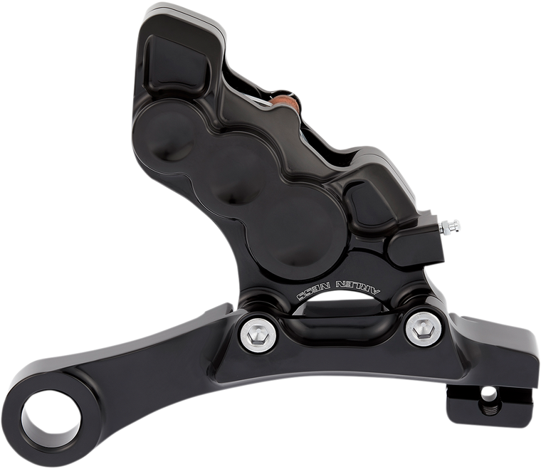 Arlen Ness - 6-Piston Caliper - Rear - Black - 11.8" - Ness Tech Six-Piston Differential Bore Caliper - 02-303