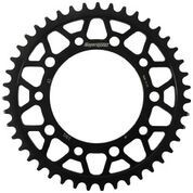 Supersprox - Rear Sprocket Steel 43t-520 Blk Hon - RFE-1303-43-BLK