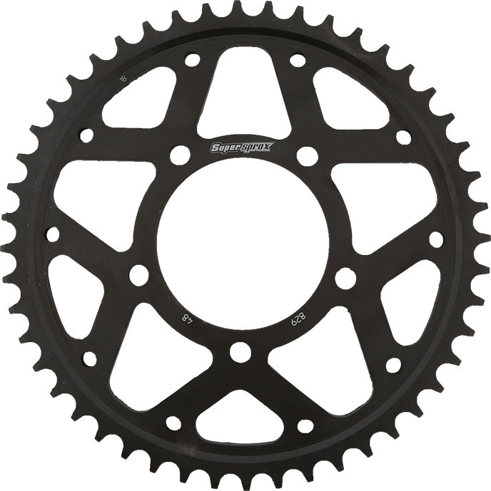 Supersprox - Rear Sprocket Steel 48t-530 Blk Suz - RFE-829-48-BLK