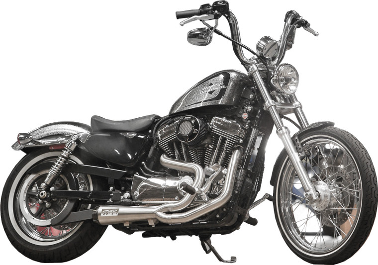 Tbr - Comp S 2in1 Exhaust Sportster Brushed - 005-4580199