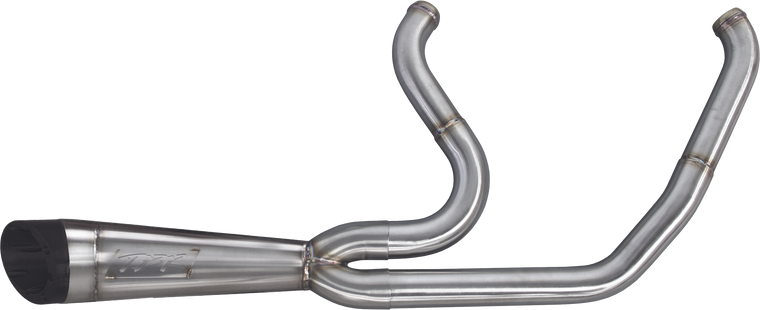 Tbr - Comp S 2in1 Exhaust Touring M8 Brushed W/turnout - 005-4870199