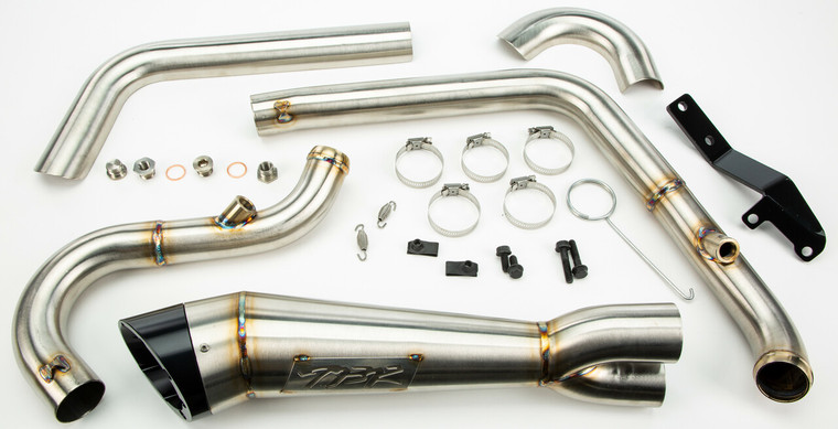 Tbr - Comp S 2in1 Exhaust Dyna W/turnout Brushed - 005-5130199