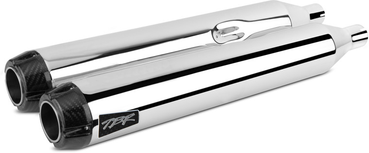 Tbr - Comp S Slip-on Touring Tc Chrome W/cf End Cap - 005-3870499D