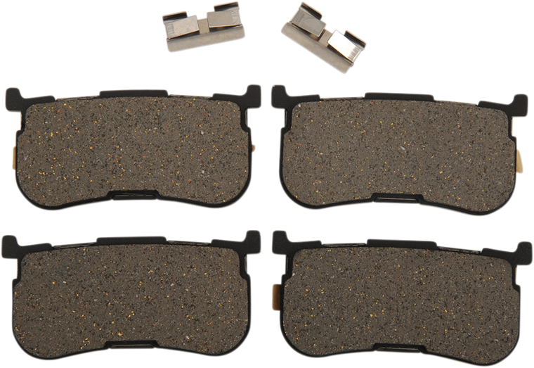 Drag Specialties - Semi-Metallic Brake Pads - Rear - Semi-Metallic Brake Pads - B16-0960SCP