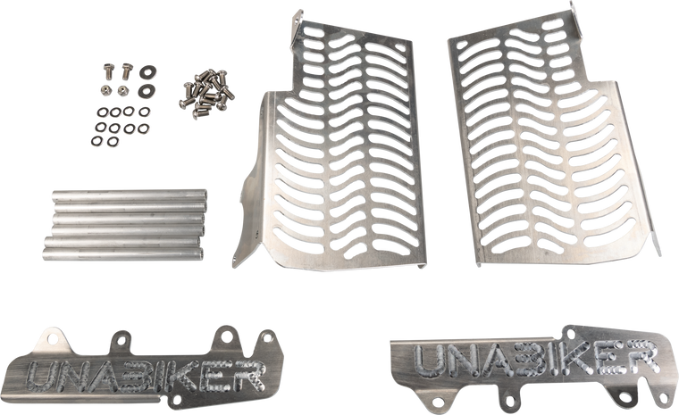 Unabiker - Radiator Guard Hon Black - HF250R7-A