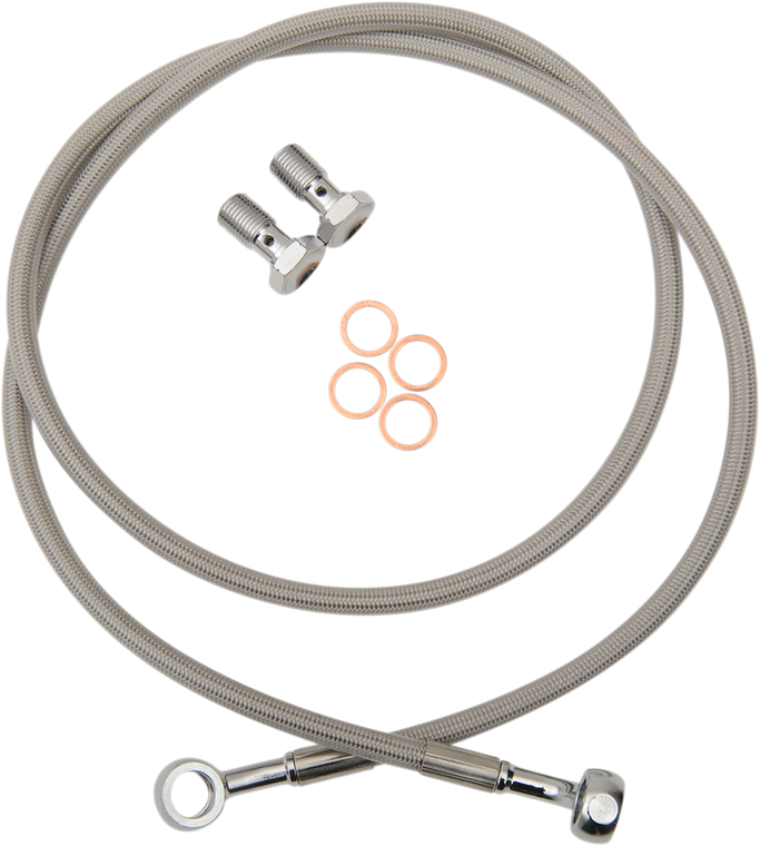 Parts Unlimited - +6" Brake Line - Ski Doo - Extended Length Brake Line - SKI-004-6