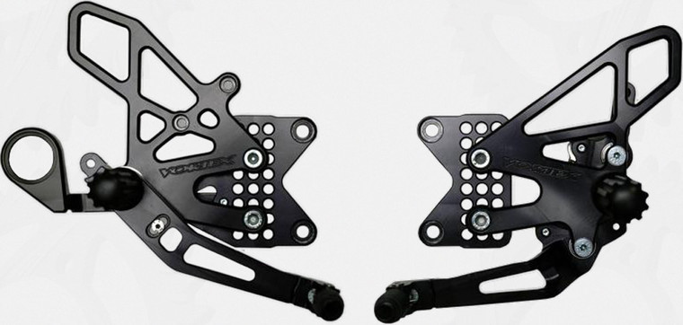Vortex - Rear Set Complete Blk Bmw - RS188K Vortex - Rear Set Complete Blk Bmw - RS188K