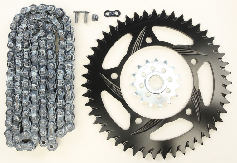 Vortex - Sprocket/chain Kit Stl/alu 15/47t Blk Rx3 520-112l Blk - CK6289