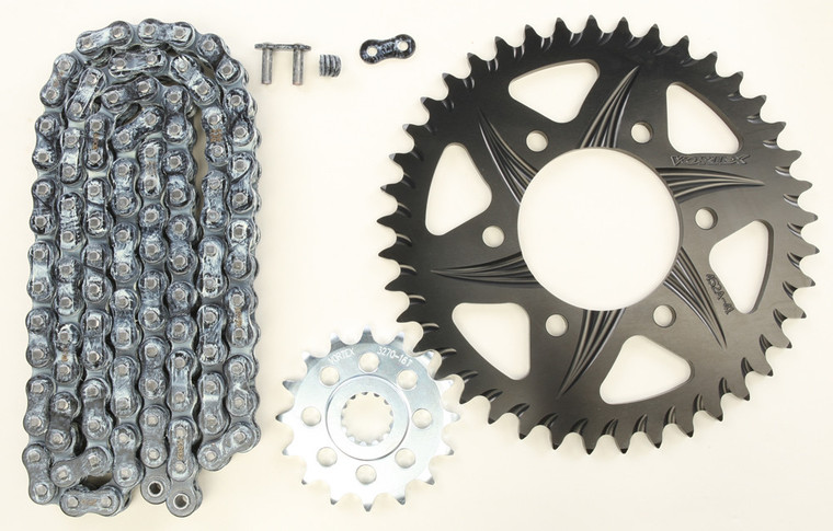 Vortex - Sprocket/chain Kit Stl/alu 16/41t Blk Rx3 520-110l Blk - CK6296