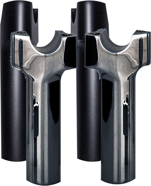 Wild 1 - Chubby 4.5" Straight Risers Black - WO526B