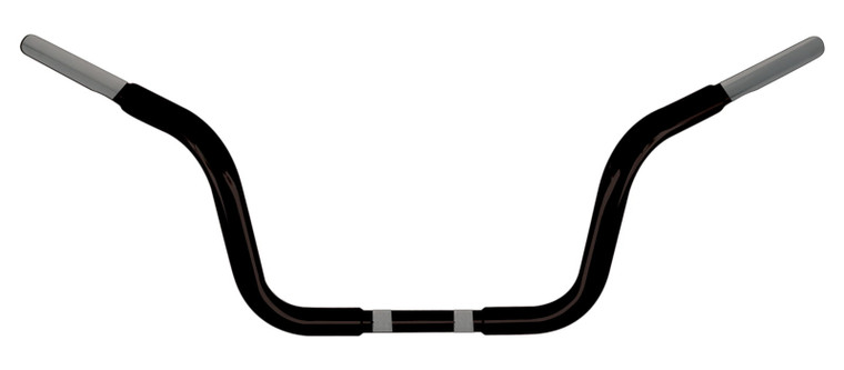 Wild 1 - Chubby 8.5" Baby Ape Hanger Satin Black - WO513B Wild 1 - Chubby 8.5" Baby Ape Hanger Satin Black - WO513B