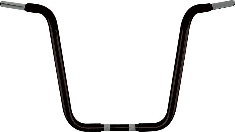 Wild 1 - Chubby 10" Ape Hanger Satin Black - WO515B