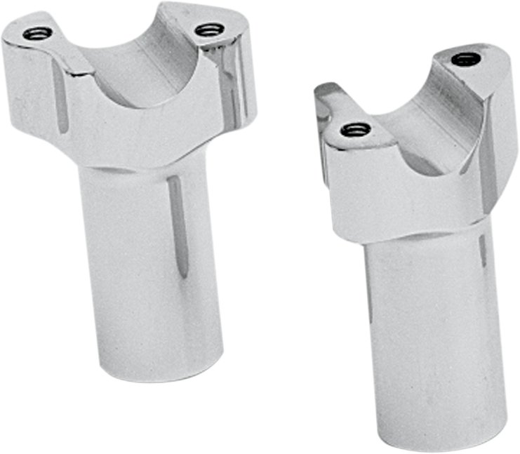 Drag Specialties - Risers - Buffalo - 3" - Chrome - Buffalo Billet Aluminum Handlebar Riser - 18031511